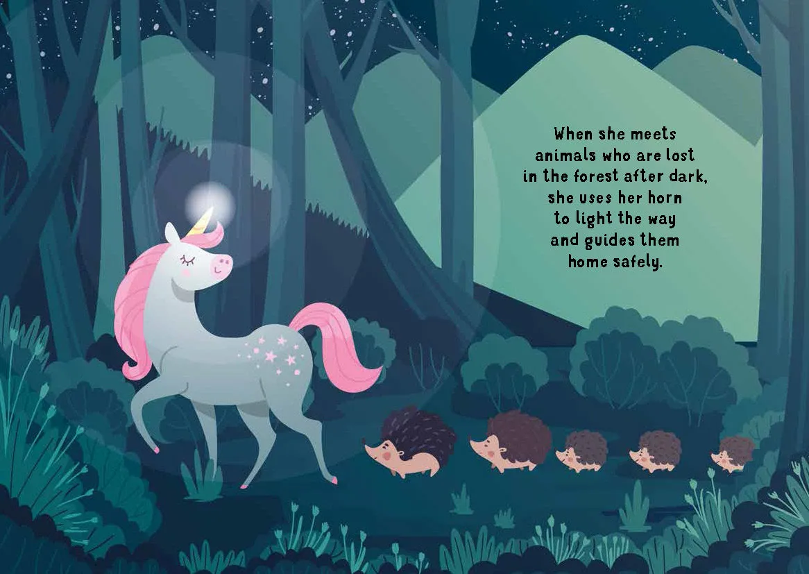 3D Unicorn and Book Set
