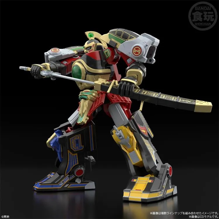 Bandai Shokugan Modeling Project SMP Gosei Sentai Dairanger Gosei Gattai Dairen'Oh Model Kit Set