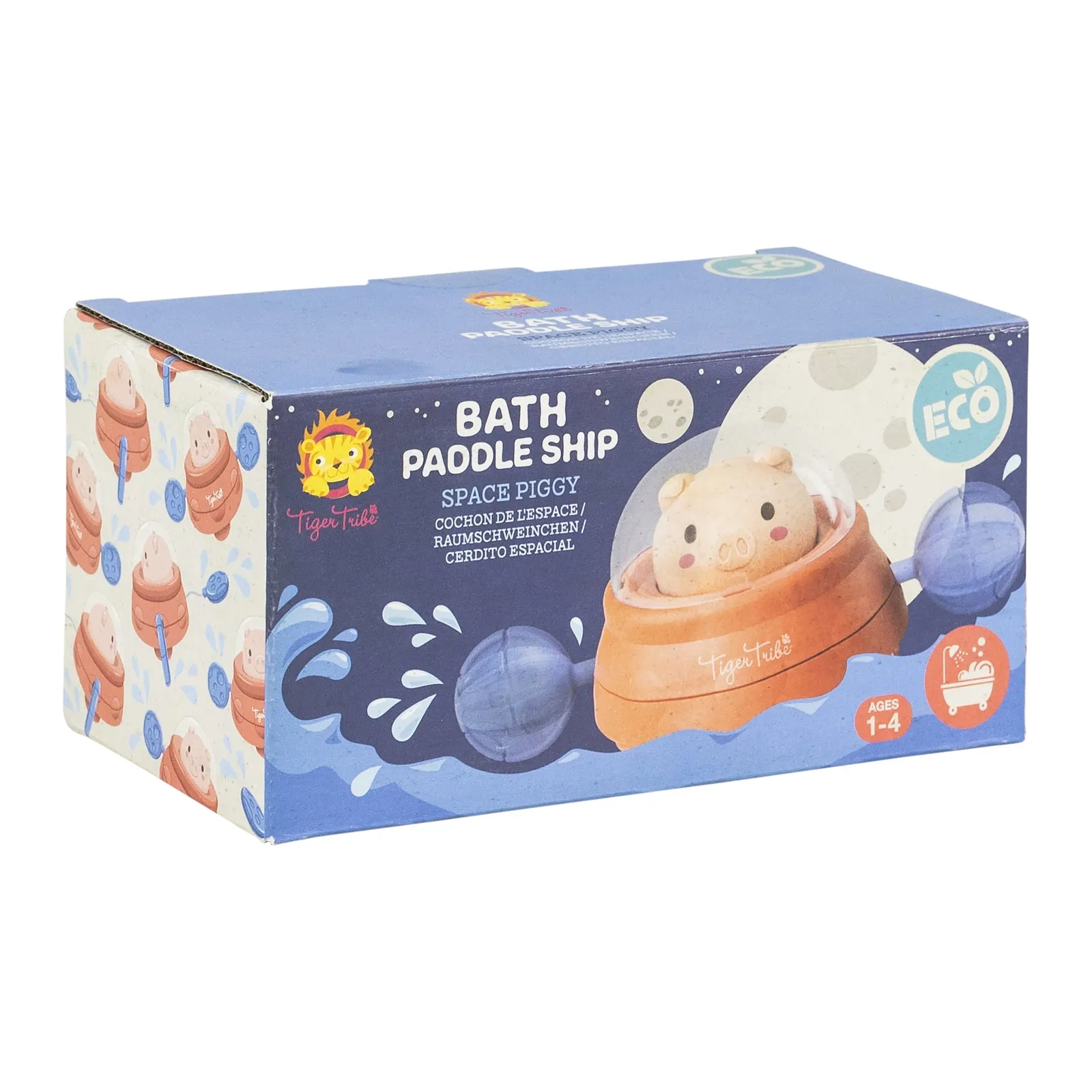 Bath Paddle Ship - Space Piggy