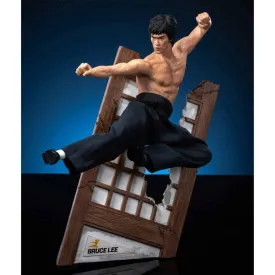 Bruce Lee Flying Kick 12" 1/6 Scale Polyresin Statue - Star Ace