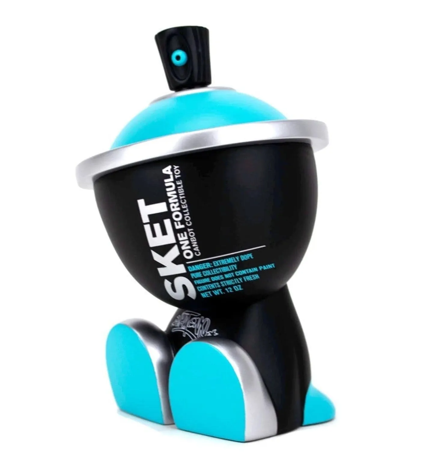 Cyan Formula Canbot Canz Art Toy Figure by Sket-One x Czee13