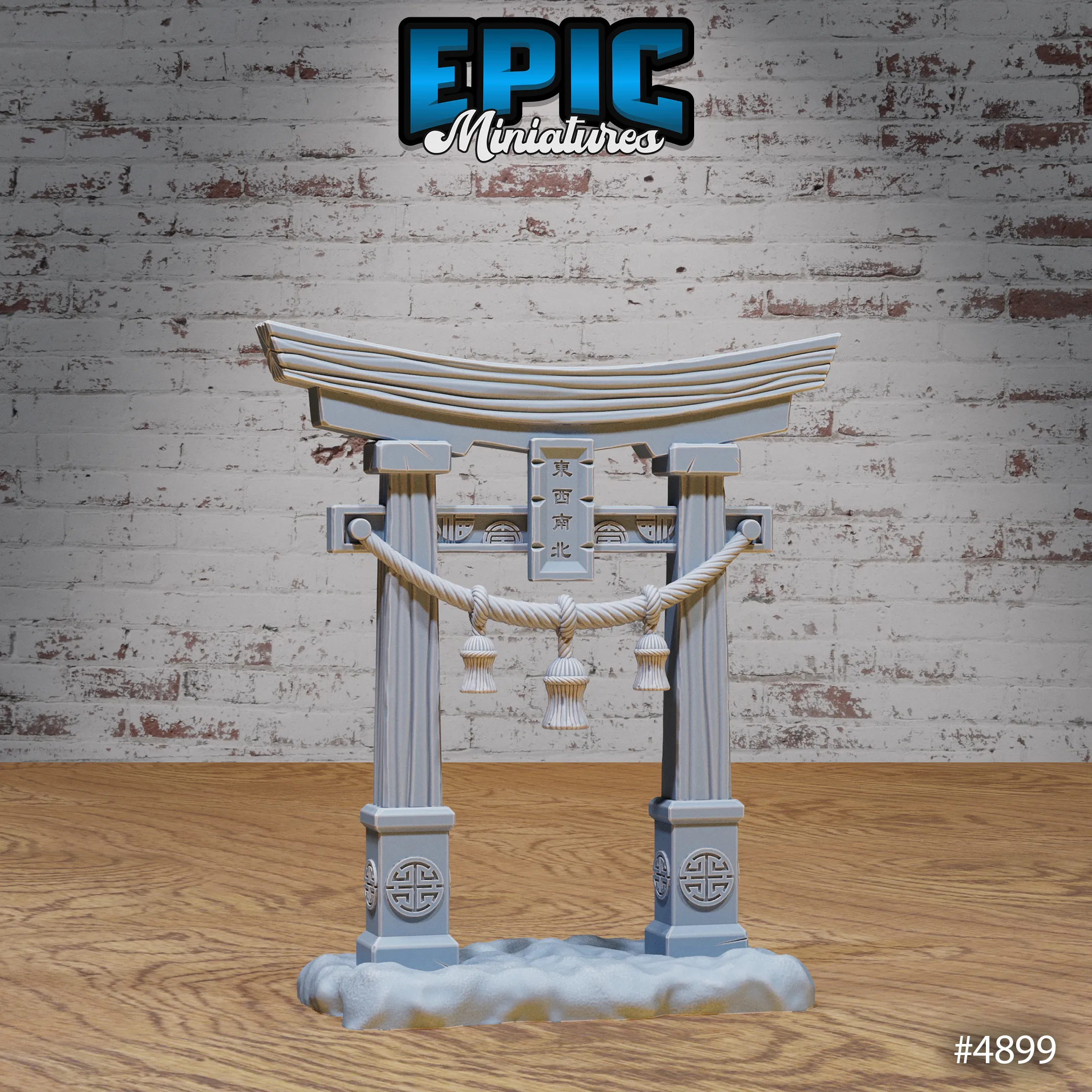 Eastern Temple Terrain Scatter Full Set of 35 Models | Legends of the East | Epic Miniatures | D&D Tabletop Miniature