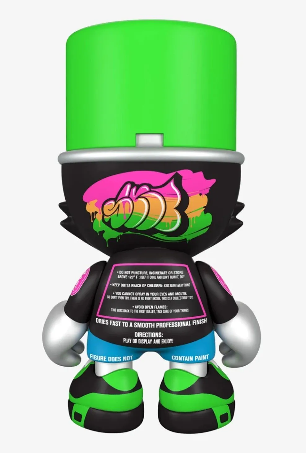 Gardenia Green SuperKranky SuperPlastic Art Toy by Sket-One