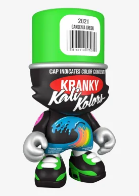 Gardenia Green SuperKranky SuperPlastic Art Toy by Sket-One