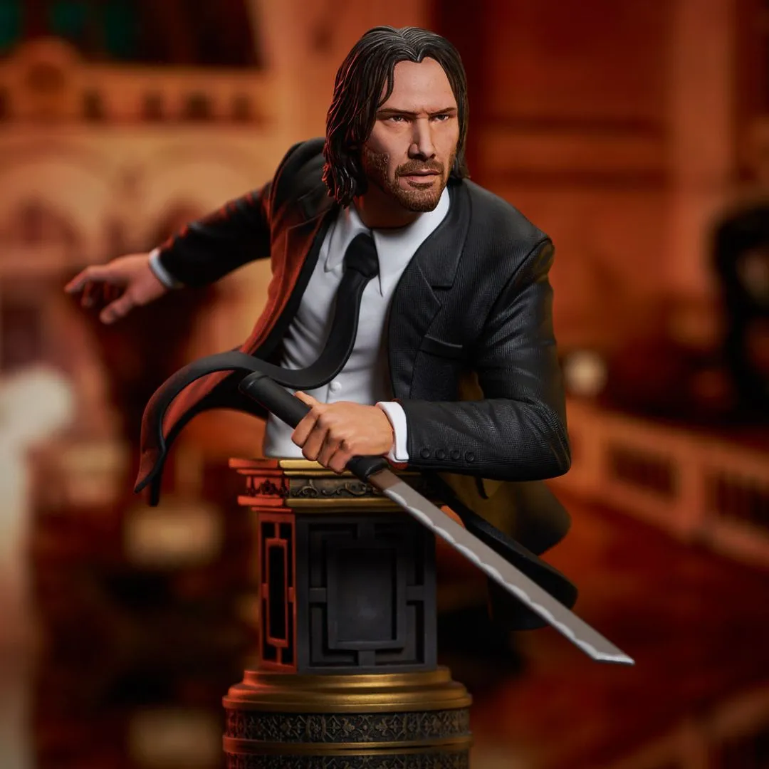 John Wick Chapter 3 Scale Mini-Bust statue by Diamond Gallery