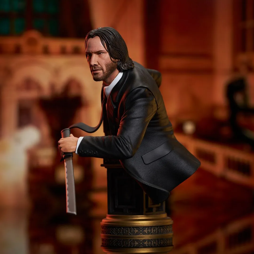 John Wick Chapter 3 Scale Mini-Bust statue by Diamond Gallery