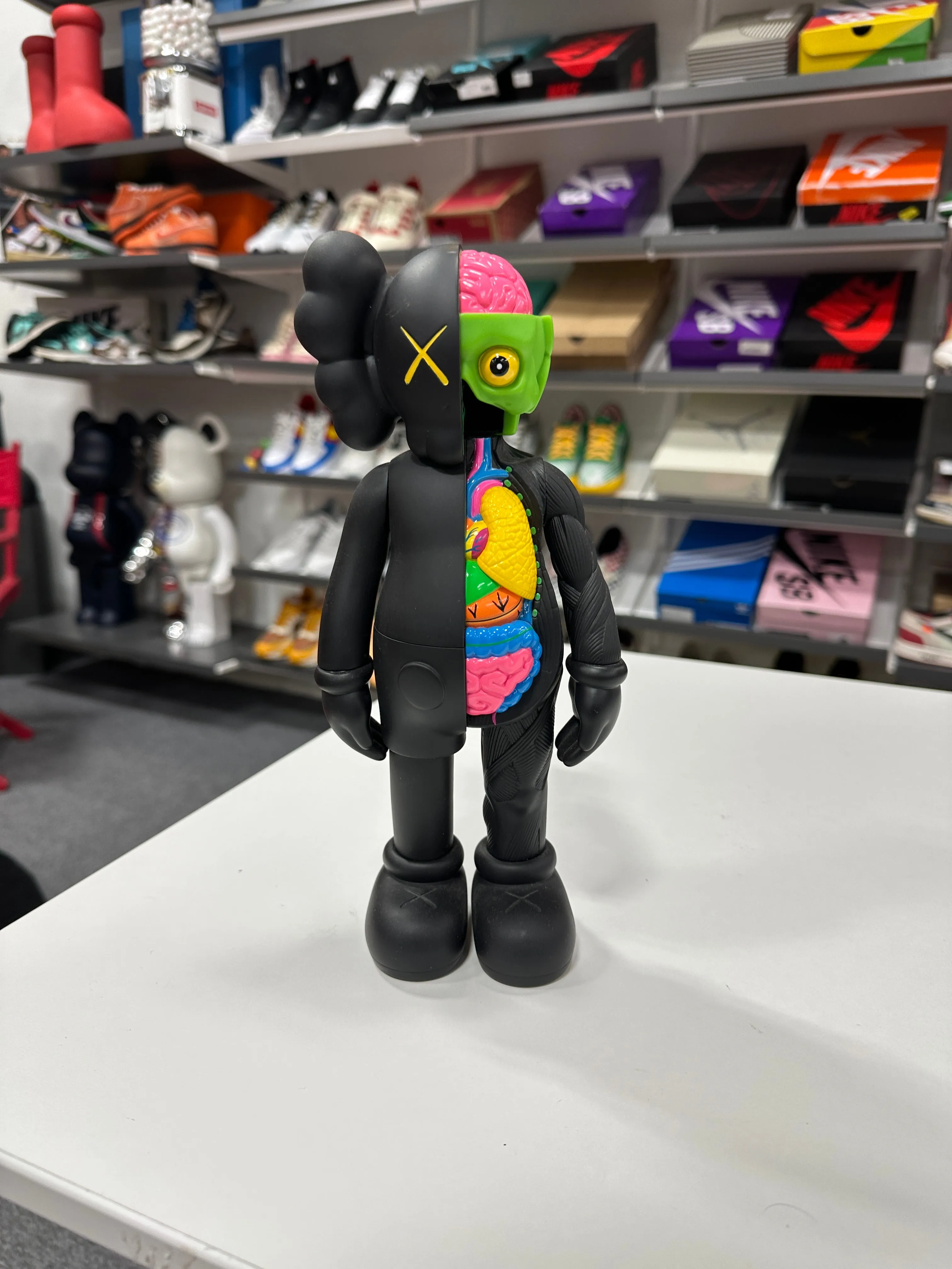 KAWS Companion Flayed Open Edition Vinyl Figure Black