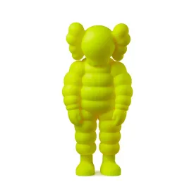KAWS What Party Vinyl Figure (Yellow)