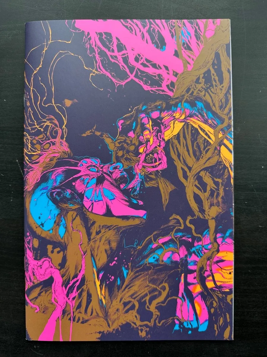 Knight Terrors #1 (Of 4) Cover D Ivan Reis Darkest Hour Neon Ink Var *Misprint*