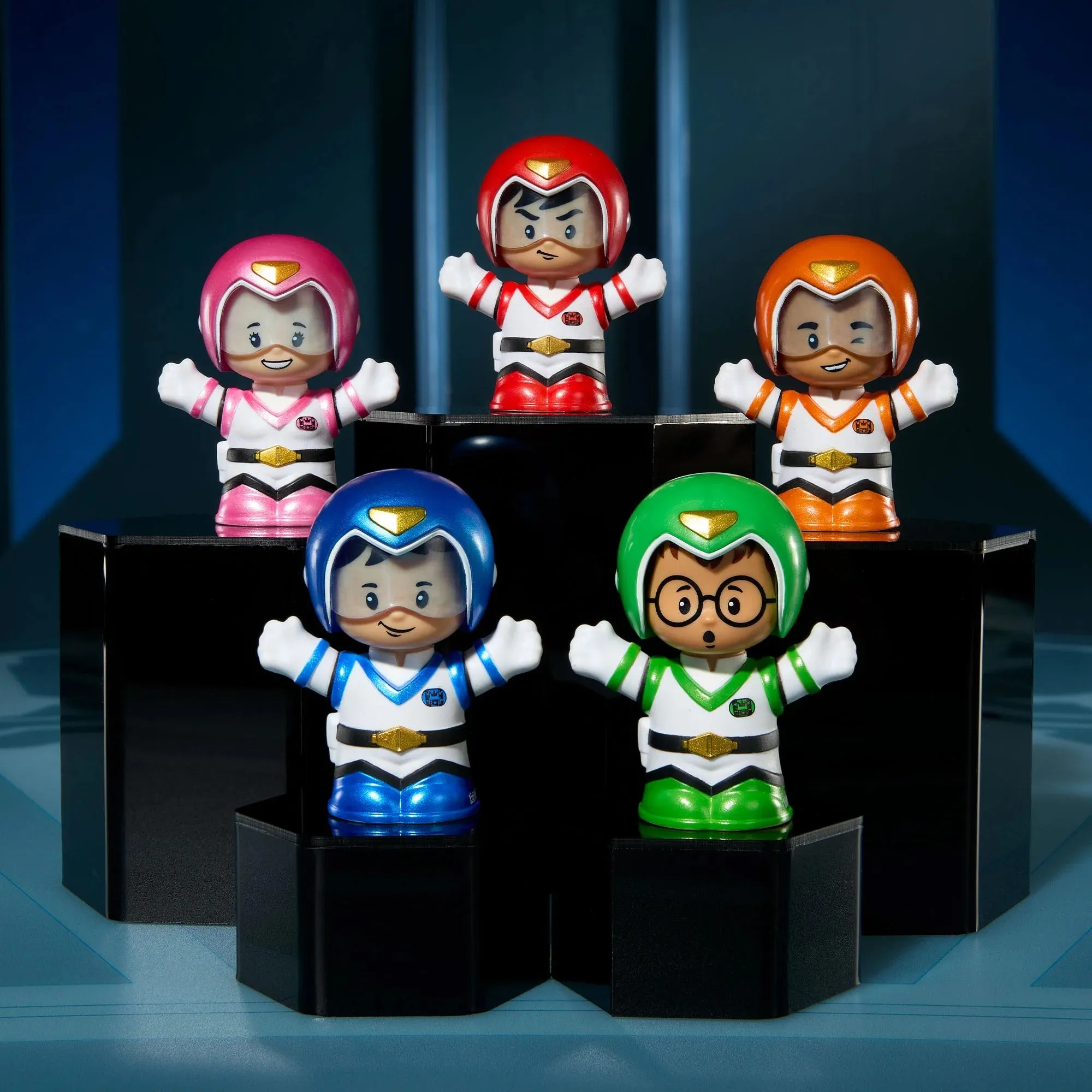 Little People Collector: Voltron 40th Anniversary - Exclusive Gold Label 5-Figure Set (HVW64) LAST ONE!