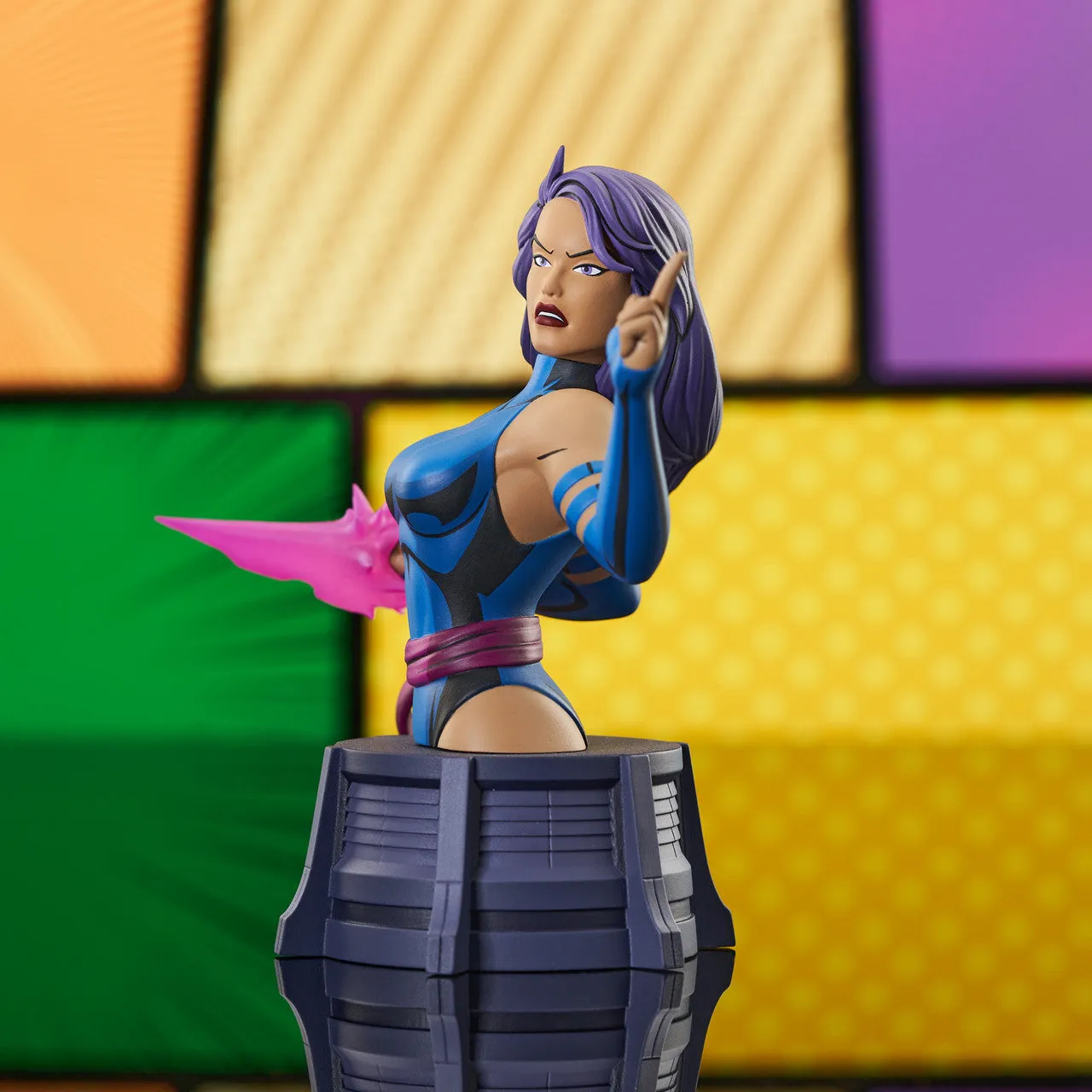 Marvel Animated X-Men Psylocke 1:7 Scale Mini-Bust by Diamond Gallery