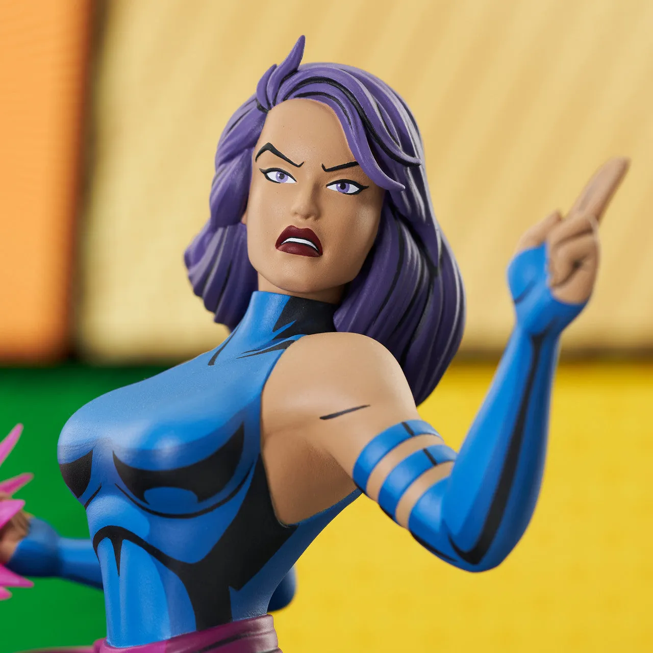 Marvel Animated X-Men Psylocke 1:7 Scale Mini-Bust by Diamond Gallery