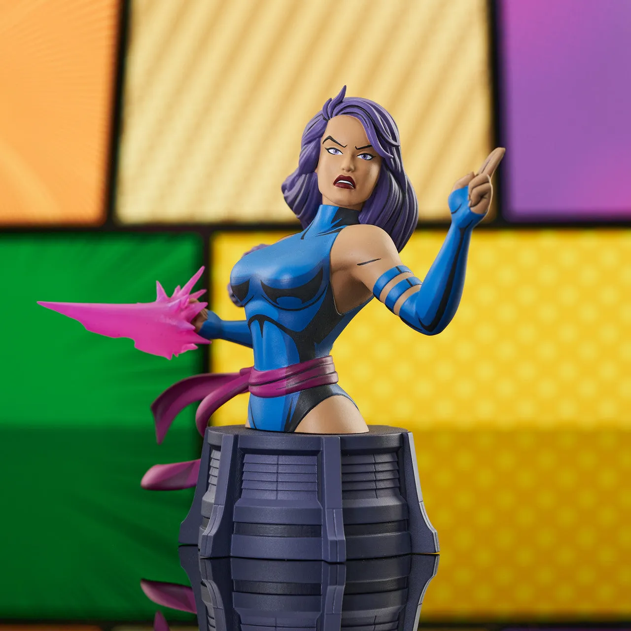 Marvel Animated X-Men Psylocke 1:7 Scale Mini-Bust by Diamond Gallery