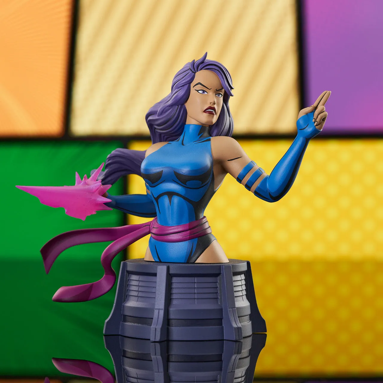 Marvel Animated X-Men Psylocke 1:7 Scale Mini-Bust by Diamond Gallery