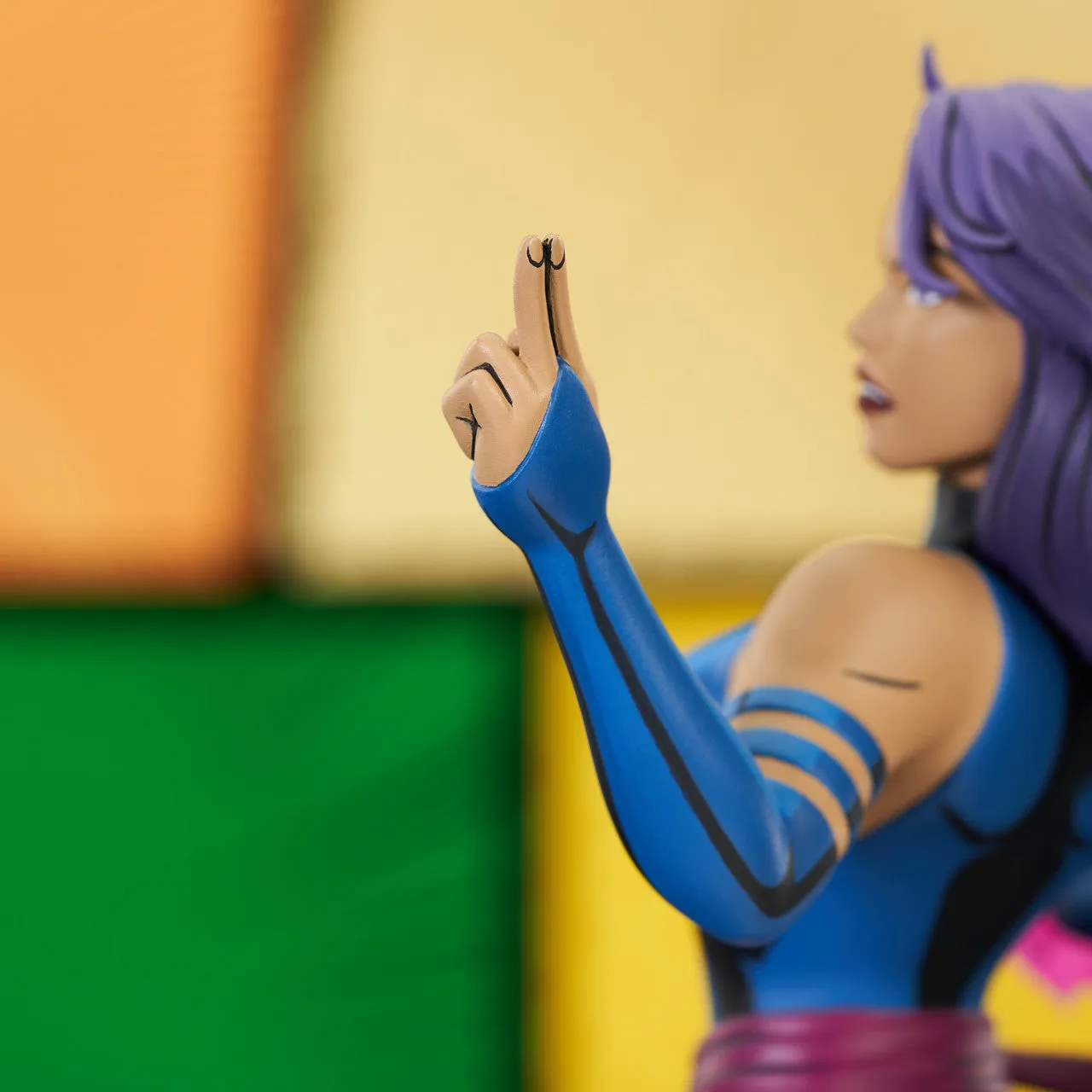 Marvel Animated X-Men Psylocke 1:7 Scale Mini-Bust by Diamond Gallery
