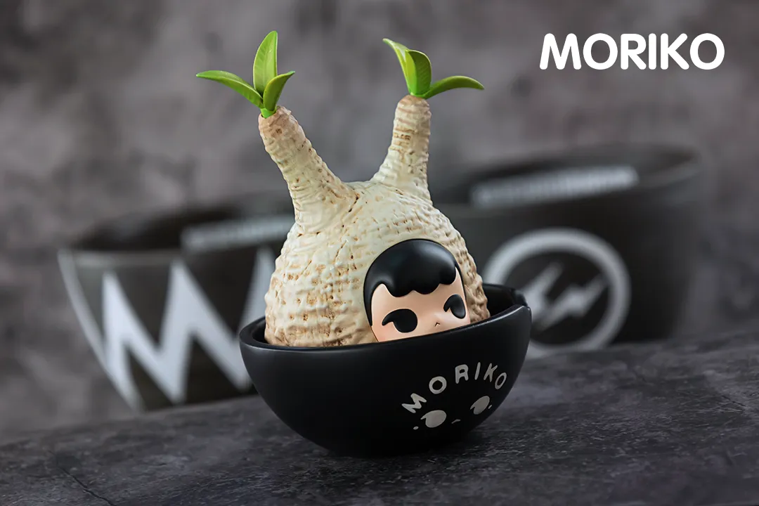 Moriko-块森小精灵 Moriko- Caudex-White by Moe Double *Pre-Order*