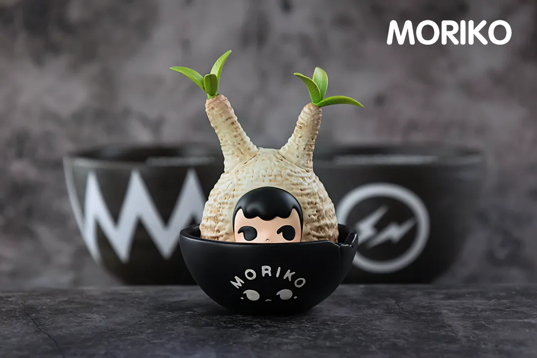 Moriko-块森小精灵 Moriko- Caudex-White by Moe Double *Pre-Order*