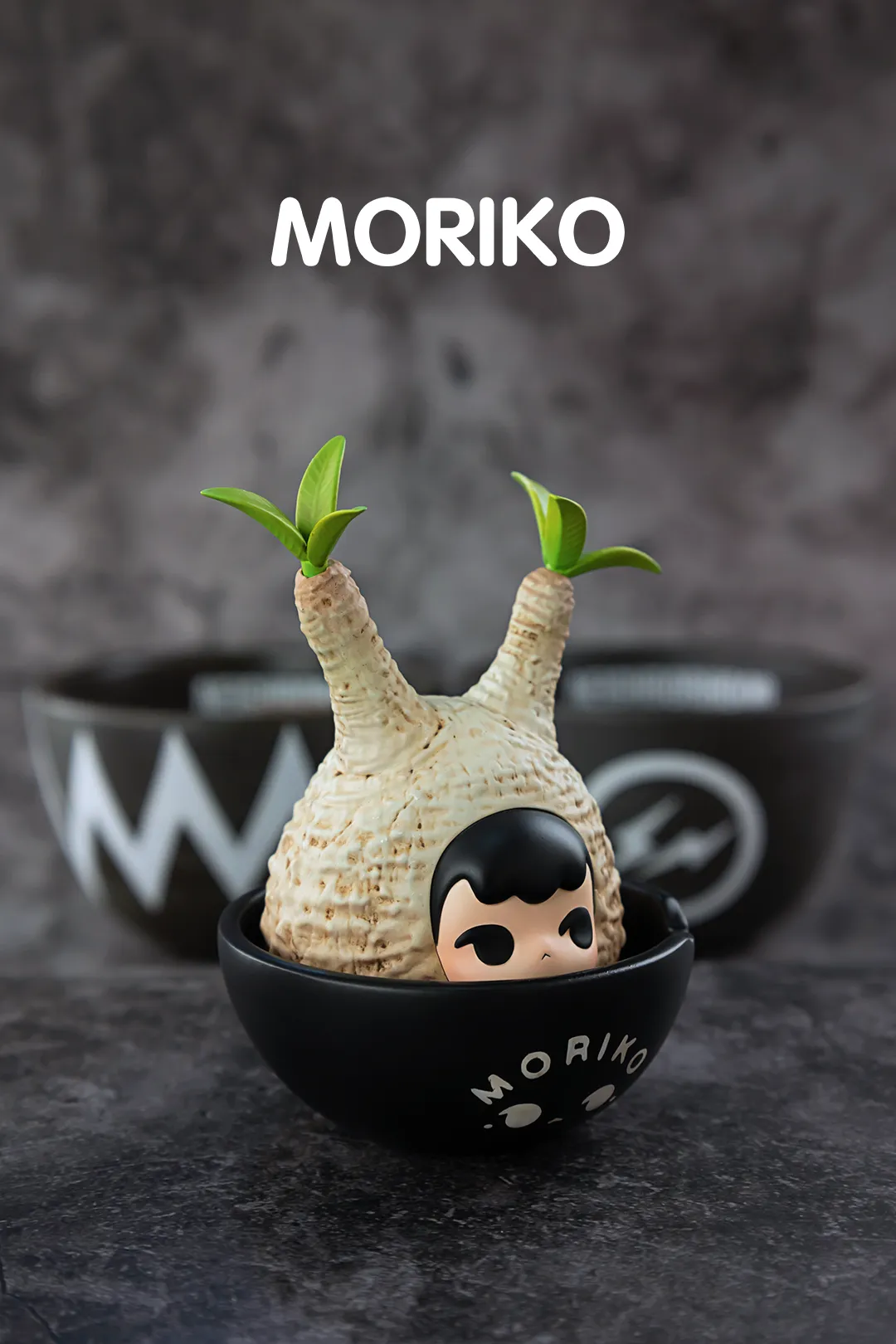 Moriko-块森小精灵 Moriko- Caudex-White by Moe Double *Pre-Order*