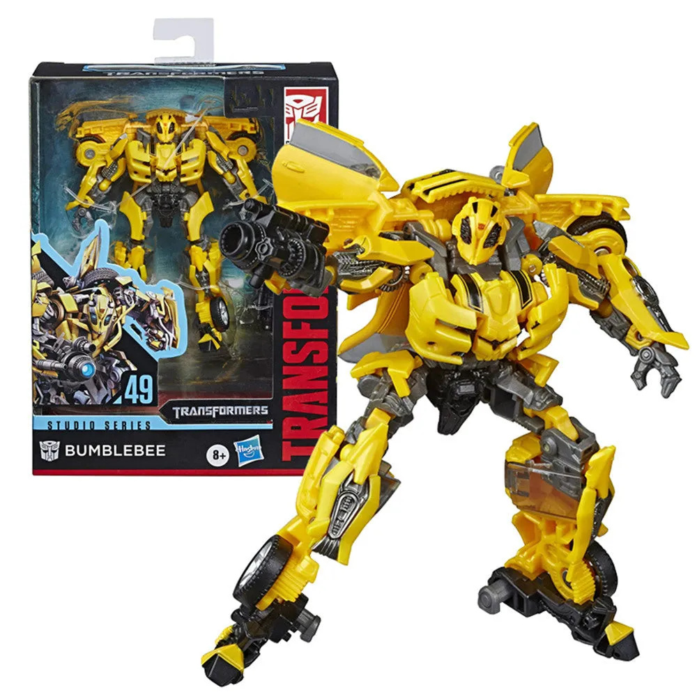 Original Hasbro Transformers Toys Deluxe Bumblebee Camaro Action Figure Model Toy Adults and Kids