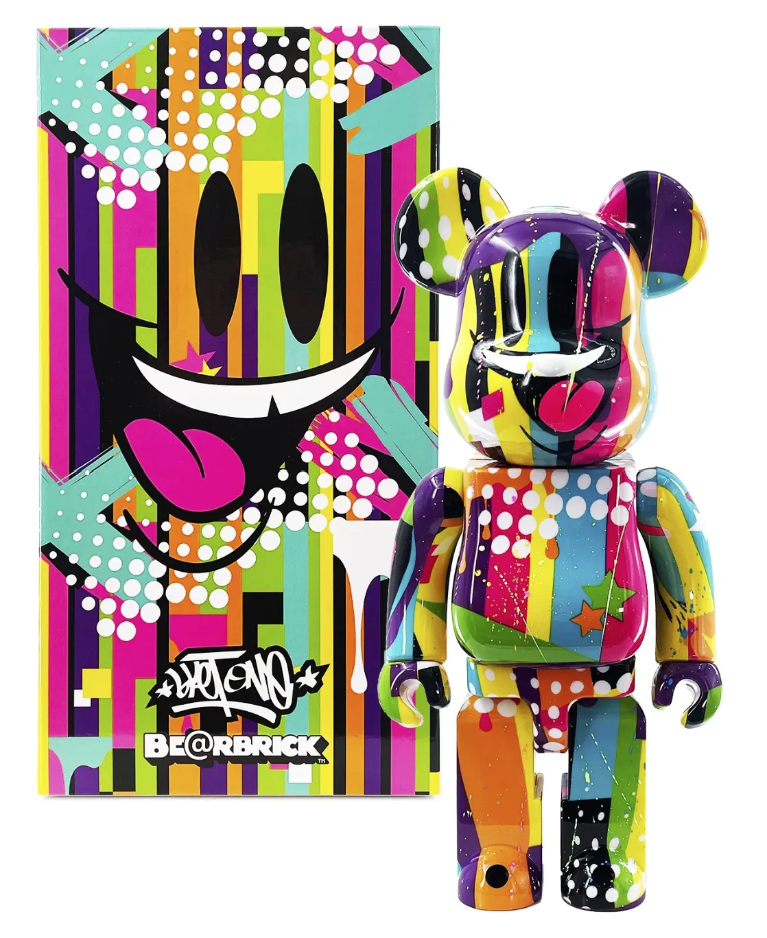 Phase 1 400% Be@rbrick AP Art Toy by Sket-One x Medicom
