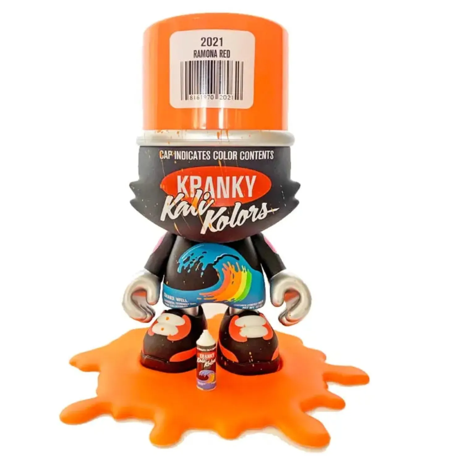 Ramona Red AP SuperKranky HPM Art Toy by Sket- One x SuperPlastic