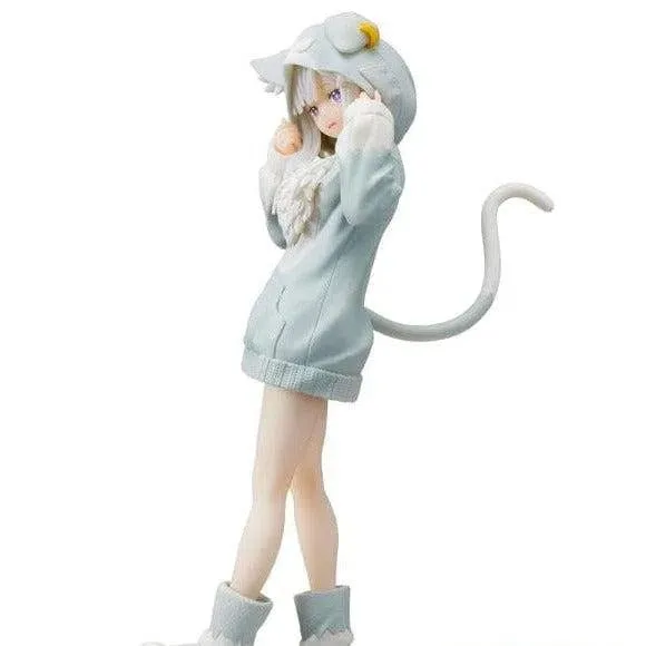 Re:Zero Starting Life in Another World - Emilia Figure (Great Spirit Puck Version) - SEGA - SPM