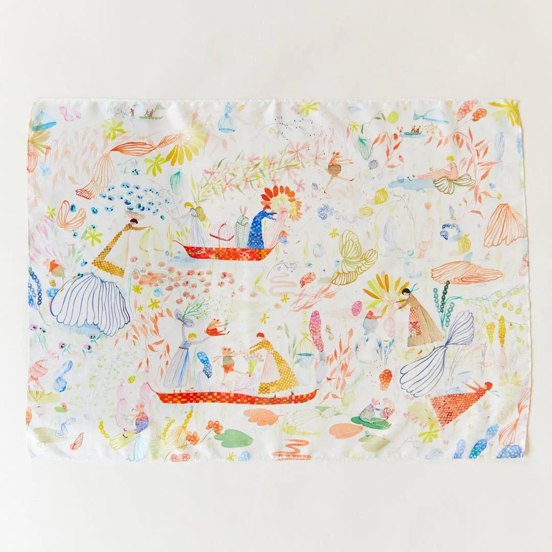 Seek & Find Playsilk - Garden in the Sea by Sarah's Silks