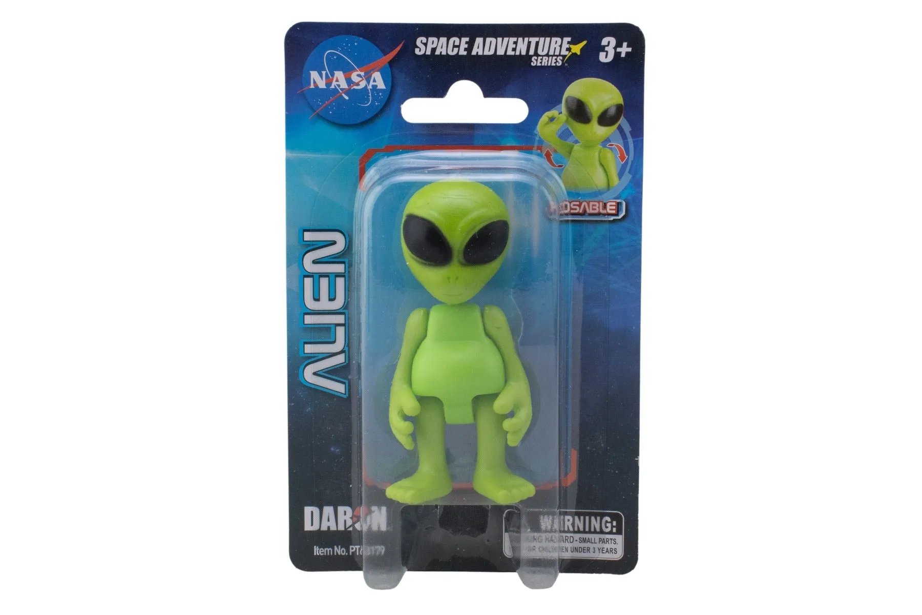 SPACE ADVENTURE ALIEN FIGURE (**)