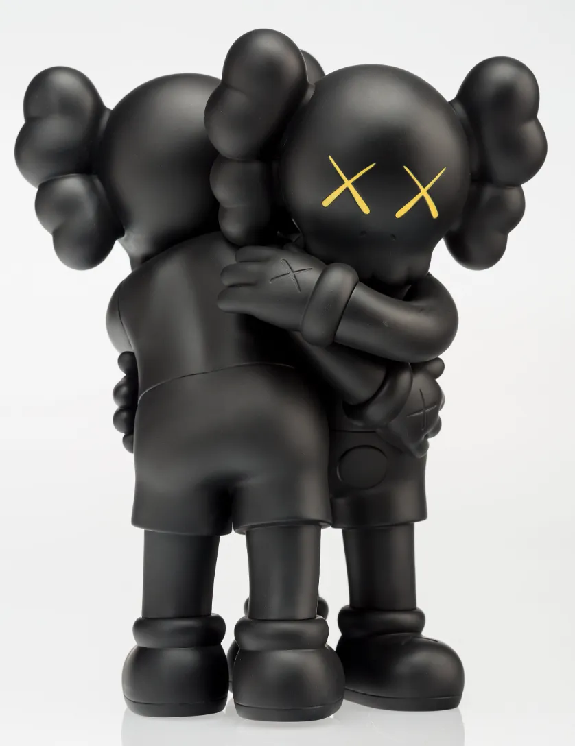 Together Black Companion Art Toy by Kaws- Brian Donnelly