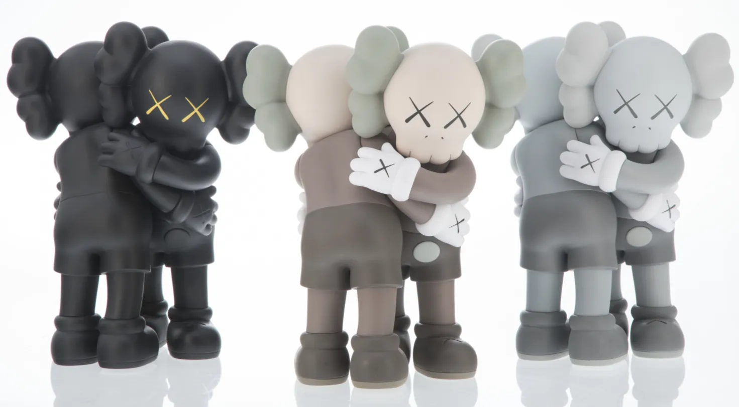 Together Black Companion Art Toy by Kaws- Brian Donnelly
