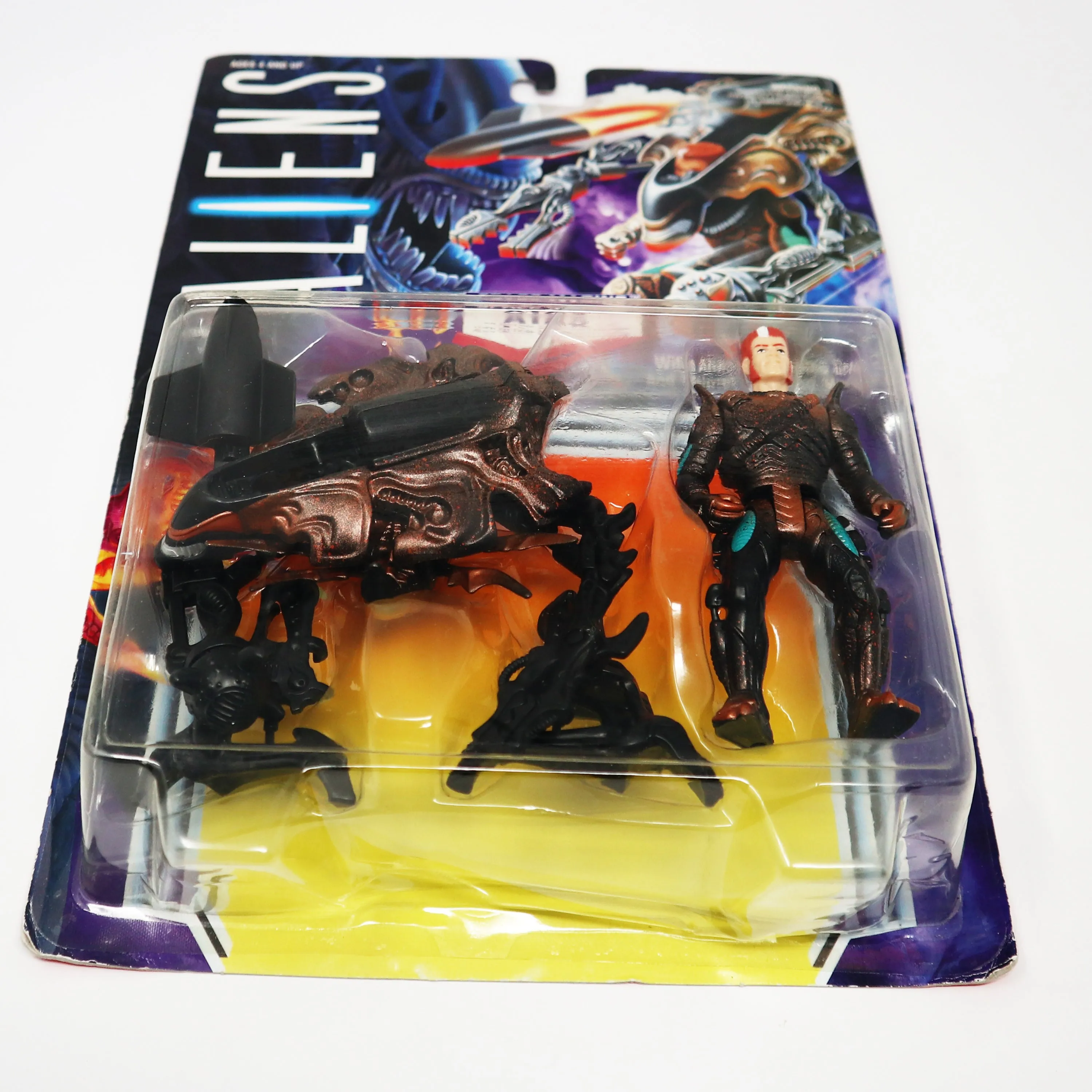 Vintage 1992 90s Kenner Aliens Space Marine ATAX Alien Tactical Advantage Explorer Action Figure Carded MOC